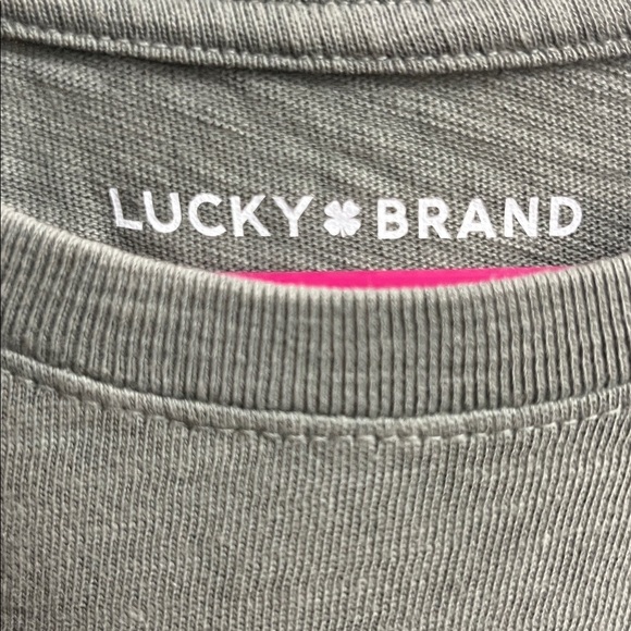 Lucky Brand Green T-Shirt - Picture 2 of 3